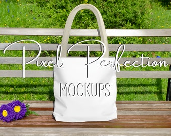 Beige Griff Tragetasche, AOP Tragetasche Mockup, Printize Mockup, AOP Tragetasche Mockup, All Over Print Tragetasche, MWW Tragetasche