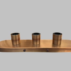 Handmade Raw Brass Vanity Sconce Light – E26 Bulb Socket | Minimalist Wall Lighting Fixture - Customized Home Decor Lamp