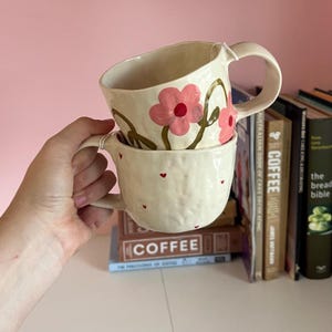 Mini heart mug - CUSTOM see description!