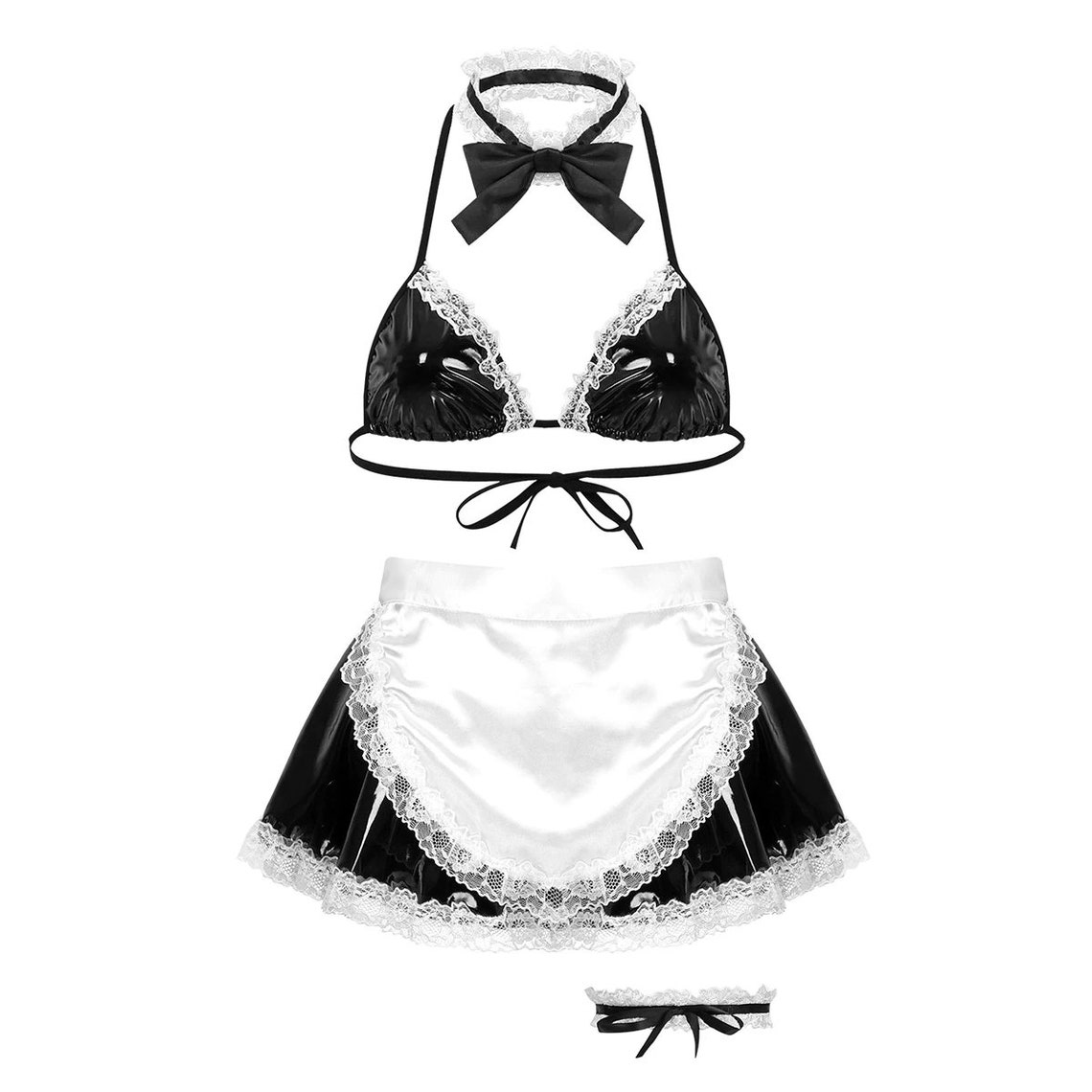 French Maid Costume, Sexy Maid Apron Lingerie, Maid Cosplay Uniform Etsy