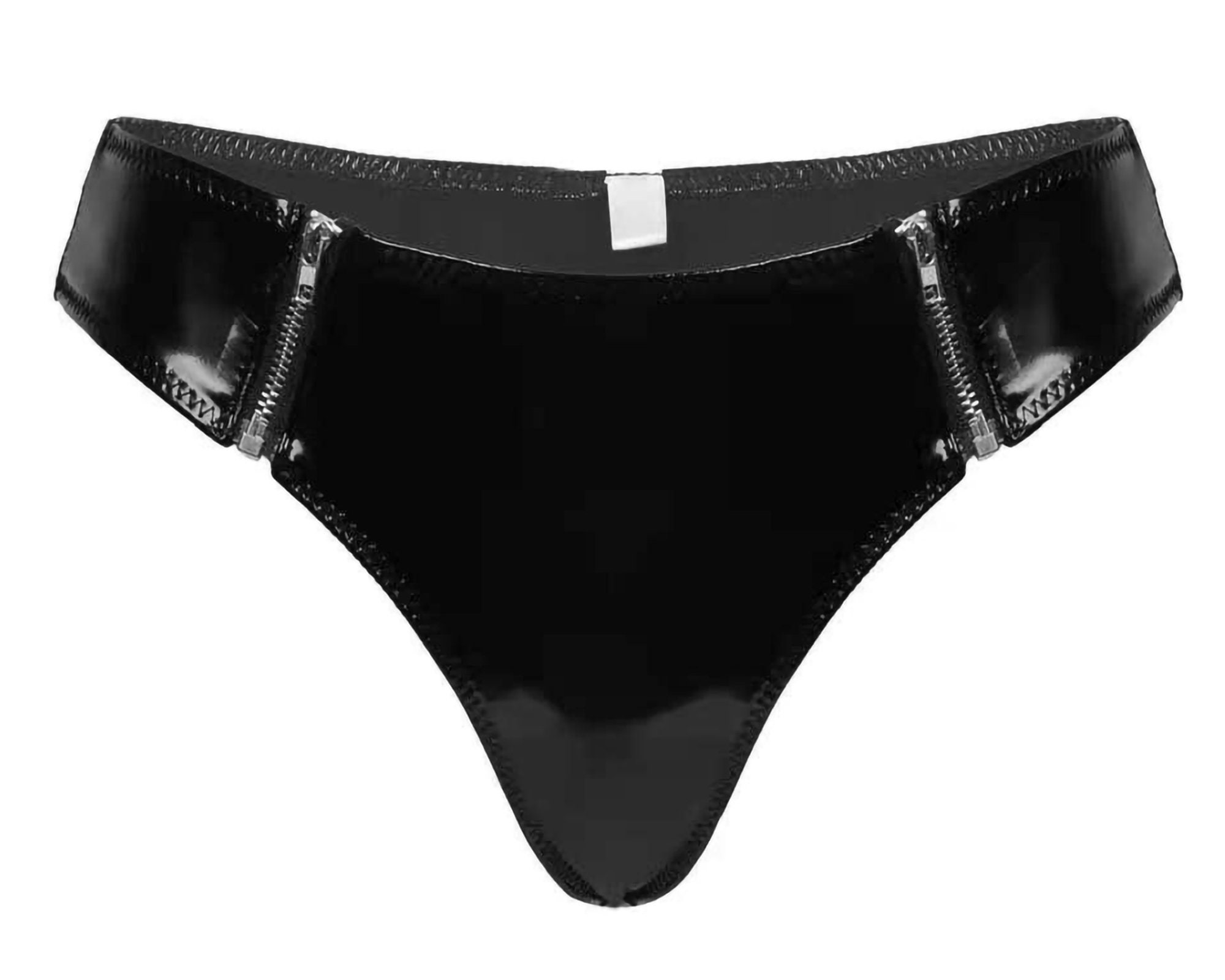 Imitation Latex Panties Faux Leather Lingerie Latex Etsy