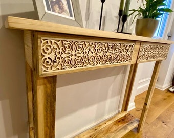 Rustic Reclaimed wood console / sideboard