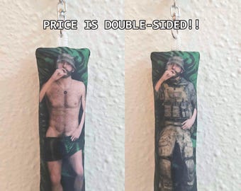 FanArt Double-Sided Keychain Body Pillow Mini Dakimakura