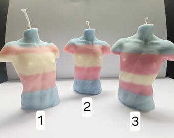 Candles queer and witchy hand-poured with imperfections soy unscented