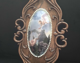 Wood Applique GhostSoap Renaissance Baroque Rococo Style Decor Onlays