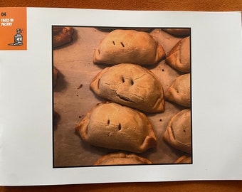 Faces in pastry zine