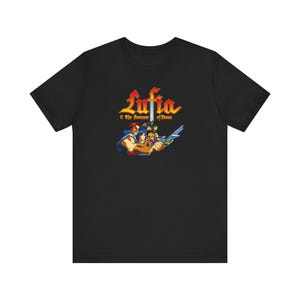 Lufia & The Fortress of Doom SNES Cover Art Unisex Short Sleeve Tee T-Shirt Great Gift for Gamers Collectors