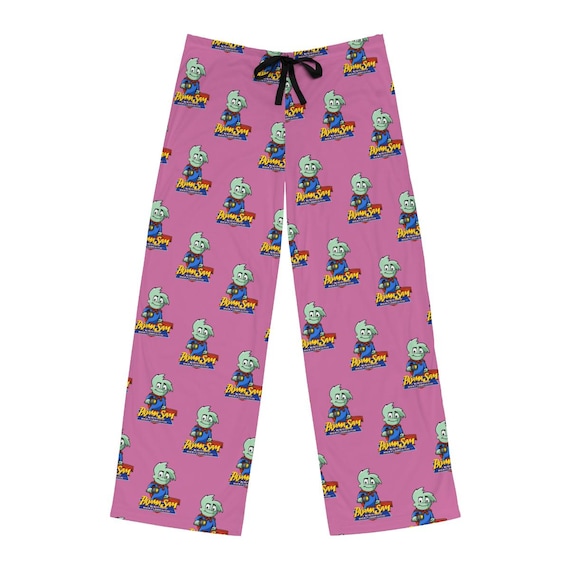 90s pajamas pants パジャマパンツ Pajama Sam No Need to Hide When Its Dark Outside Mens All Ovr