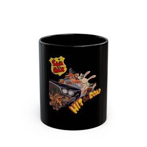 Sam e Max Hit The Road PC MS DOS Preto 11oz, 15oz Café e Chá Caneca de Cerâmica