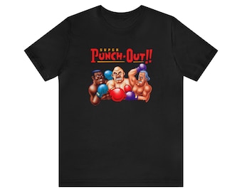 Super Punch Out SNES Pixel Art Unisex Short Sleeve Tee T-Shirt