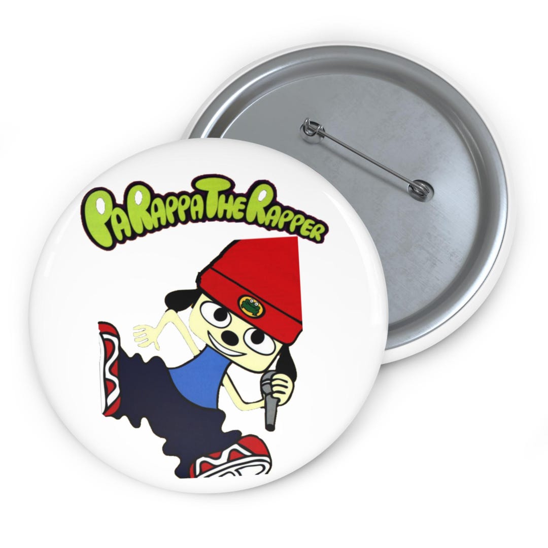 Parappa the Rapper PS1 Cover Art Logo Retro Style 3
