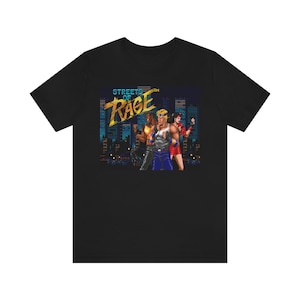 Streets of Rage Videogioco stile anni '90 Pixel Art Maglietta unisex Ottimo regalo per giocatori e collezionisti retrò