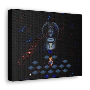 Illusion of Gaia SNES Videogioco retrò anni '90 Pixel Art Canvas Gallery Wrap Ottimo regalo per giocatori o collezionisti retrò