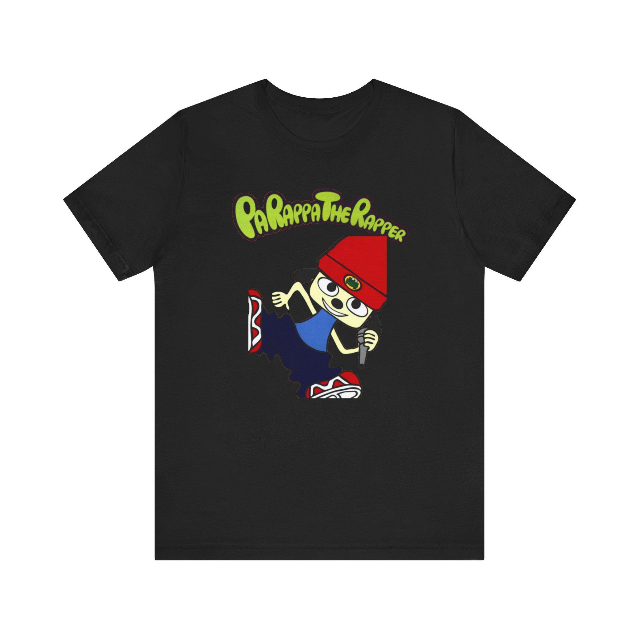 Parappa the Rapper PS1 Cover Art Retro Style Unisex Short Sleeve