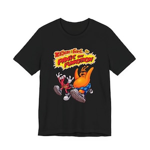 Toejam and Earl Panic on Funkotron Sega Genesis Pixel Art Unisex Short Sleeve Tee T-Shirt 90s Retro Gamers Collectors Nostalgic Graphic Tee