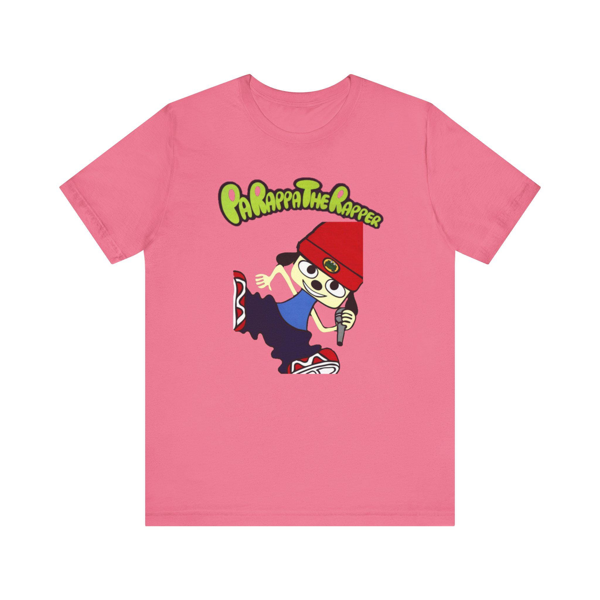 Parappa the Rapper PS1 Cover Art Retro Style Unisex Short Sleeve