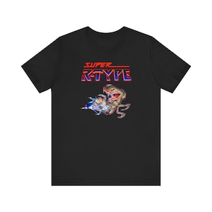 Super R Type SNES Pixel Art Retro Style Unisex Short Sleeve Tee T-Shirt