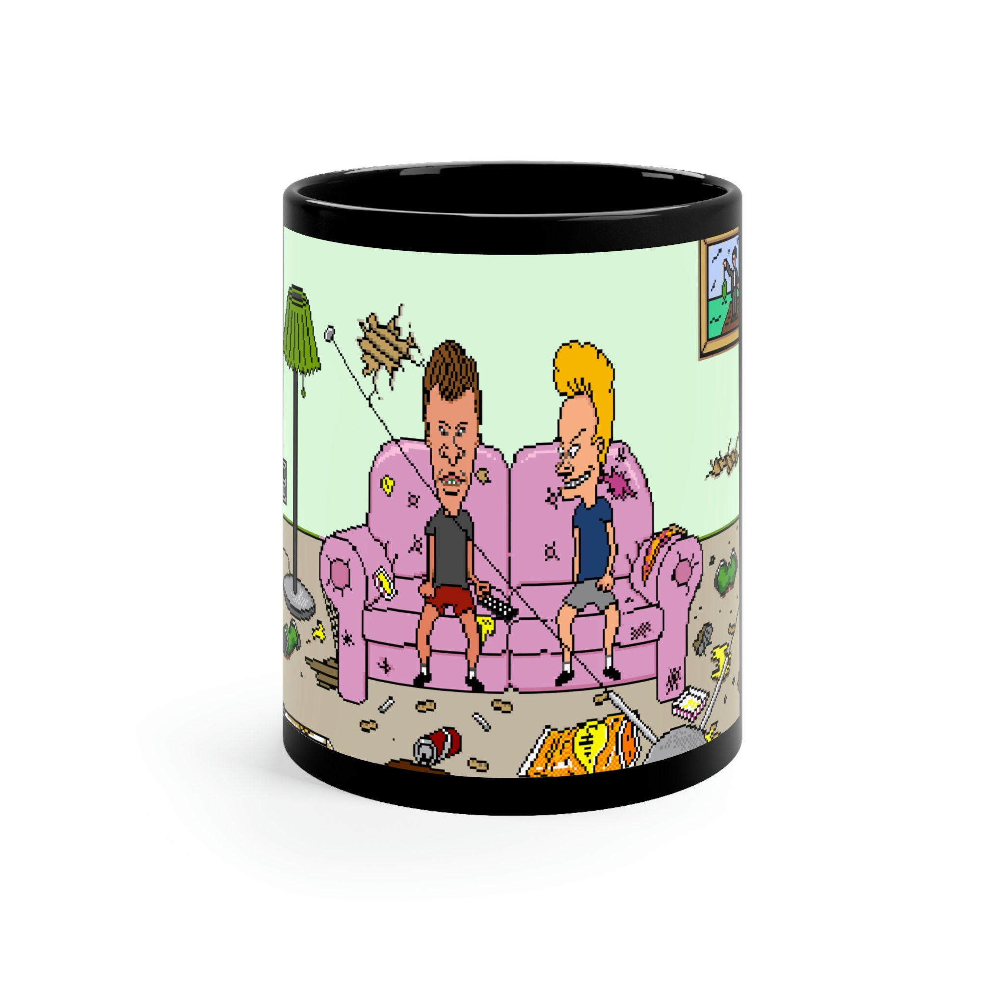 Beavis and Butt-Head Talking Coffee Mug Battery Operated Multi Sayings. New