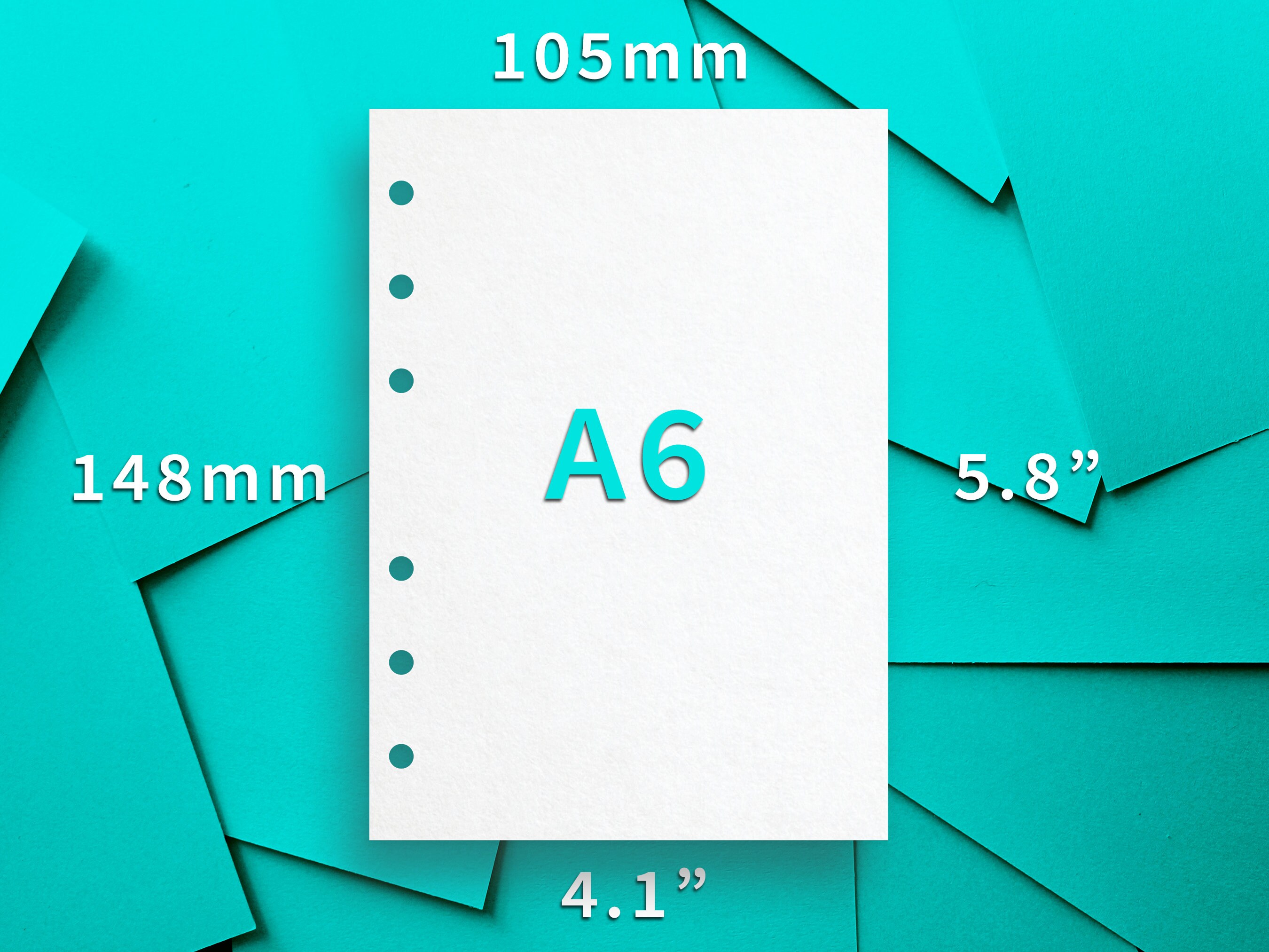 A6 GTD Inbox Printable Planner Insert PDF File - Etsy