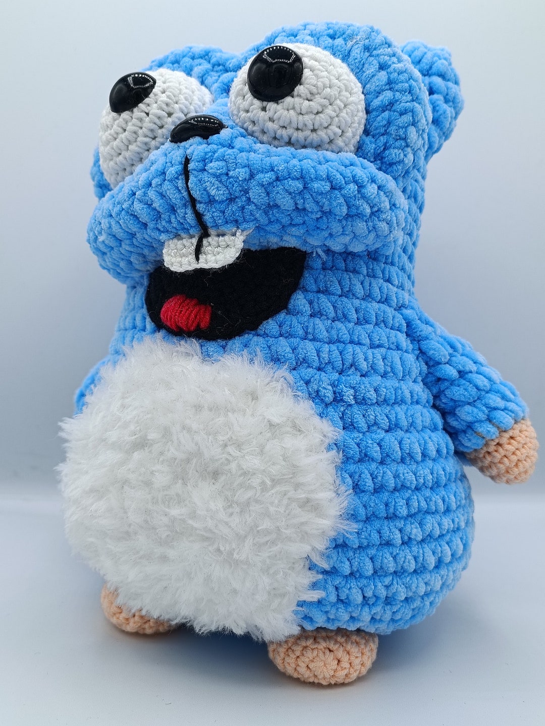 Lemming Lemmings Plush Toy Mascot Cuddly Etsy