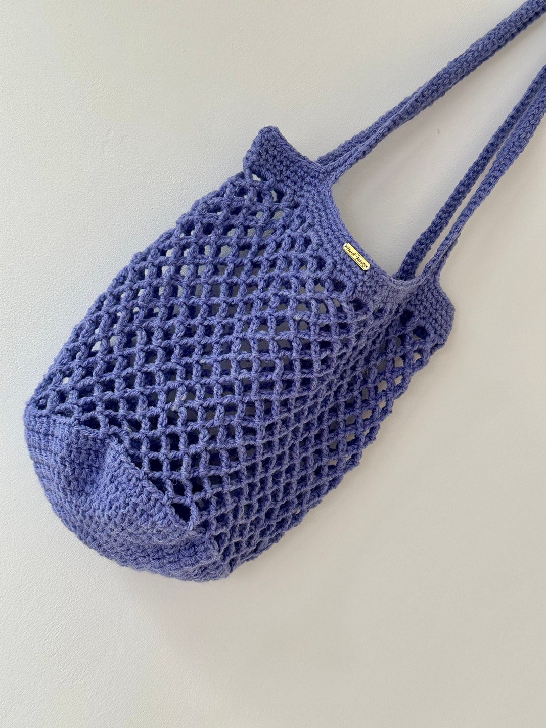 Lotus Shopper Crochet Bag Etsy