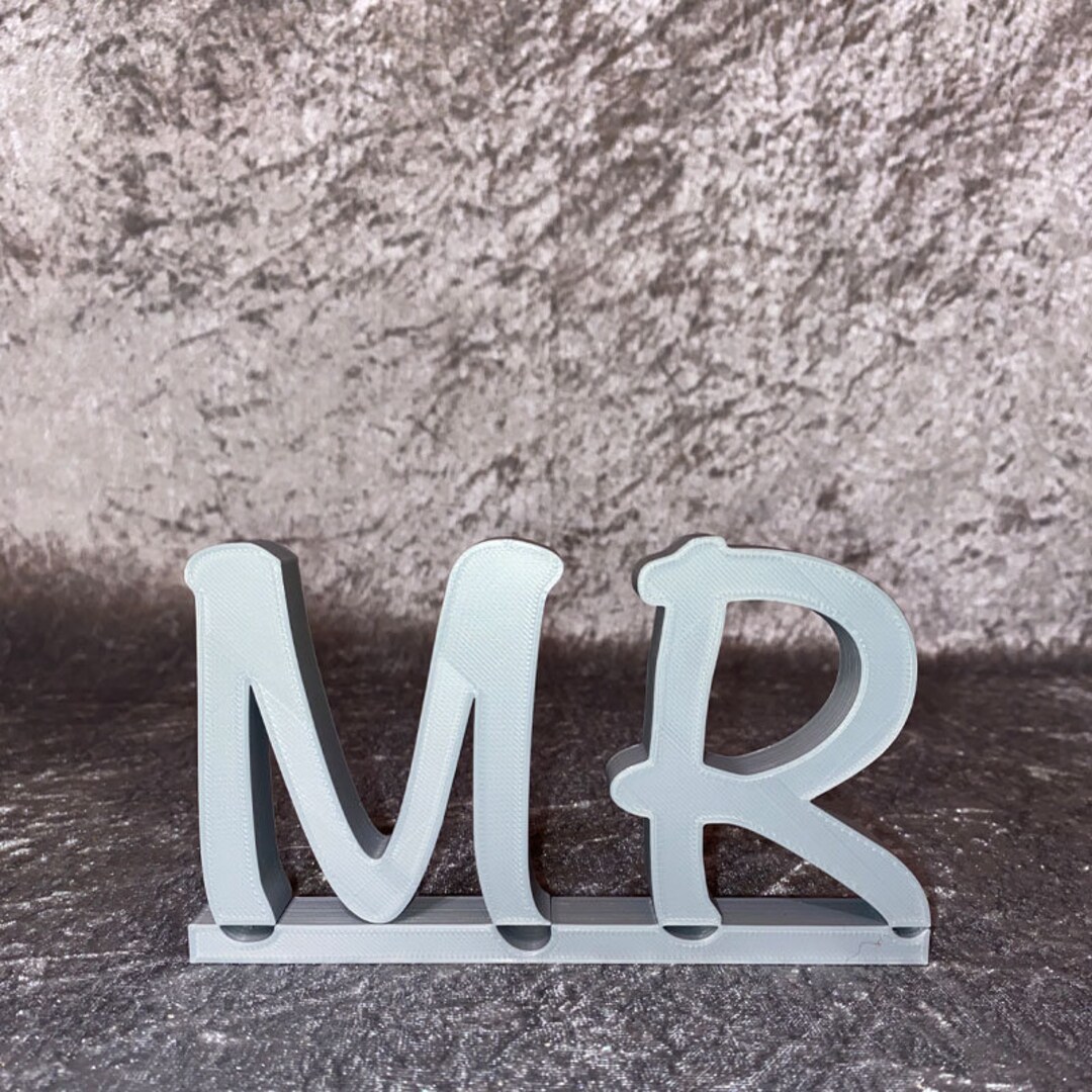 Lettering Mr. & Mrs. 40 Cm Display for Your Wedding - Etsy
