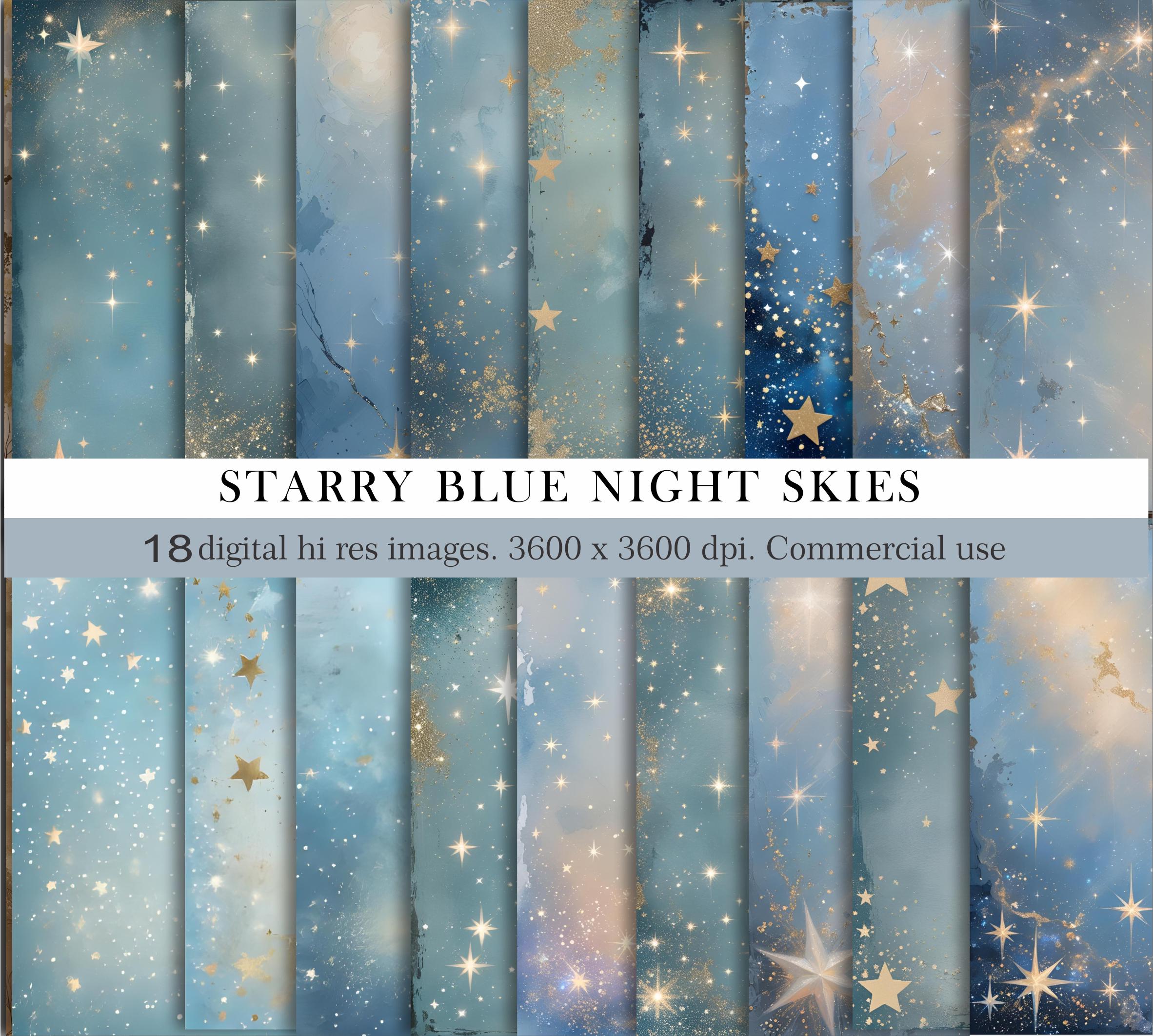 Starry night studio - Etsy België, image size:2364x2124