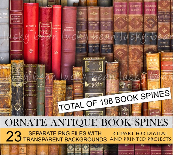 Book Spine Clipart