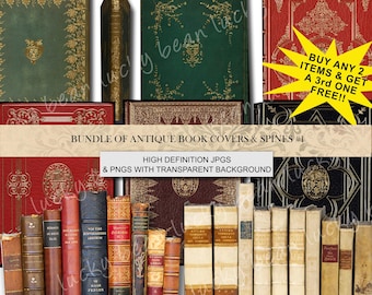 Antique book cover.Book spine.Transparent png jpg.Victorian book cover.Decorative book.Scrapbook,junk journal,old book,digital collage sheet