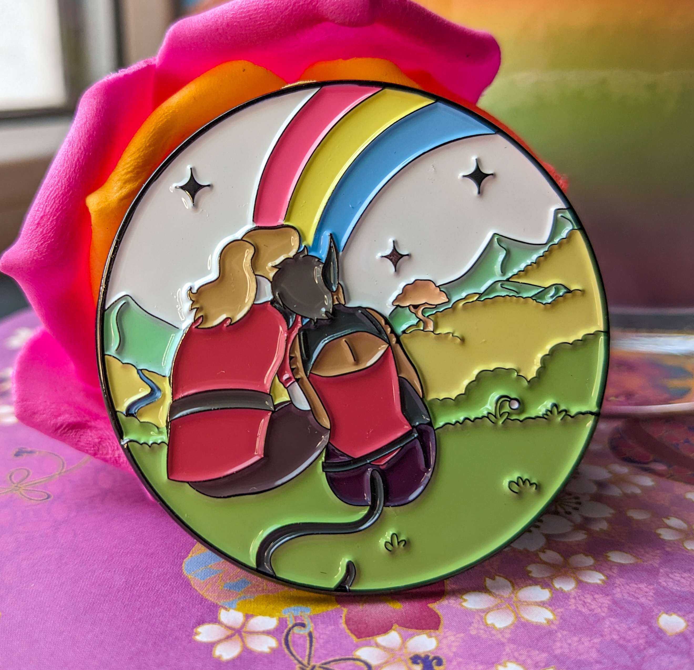 Catradora Soft Enamel Pin Colour Variant | Shera Pin | Catra Adora ...