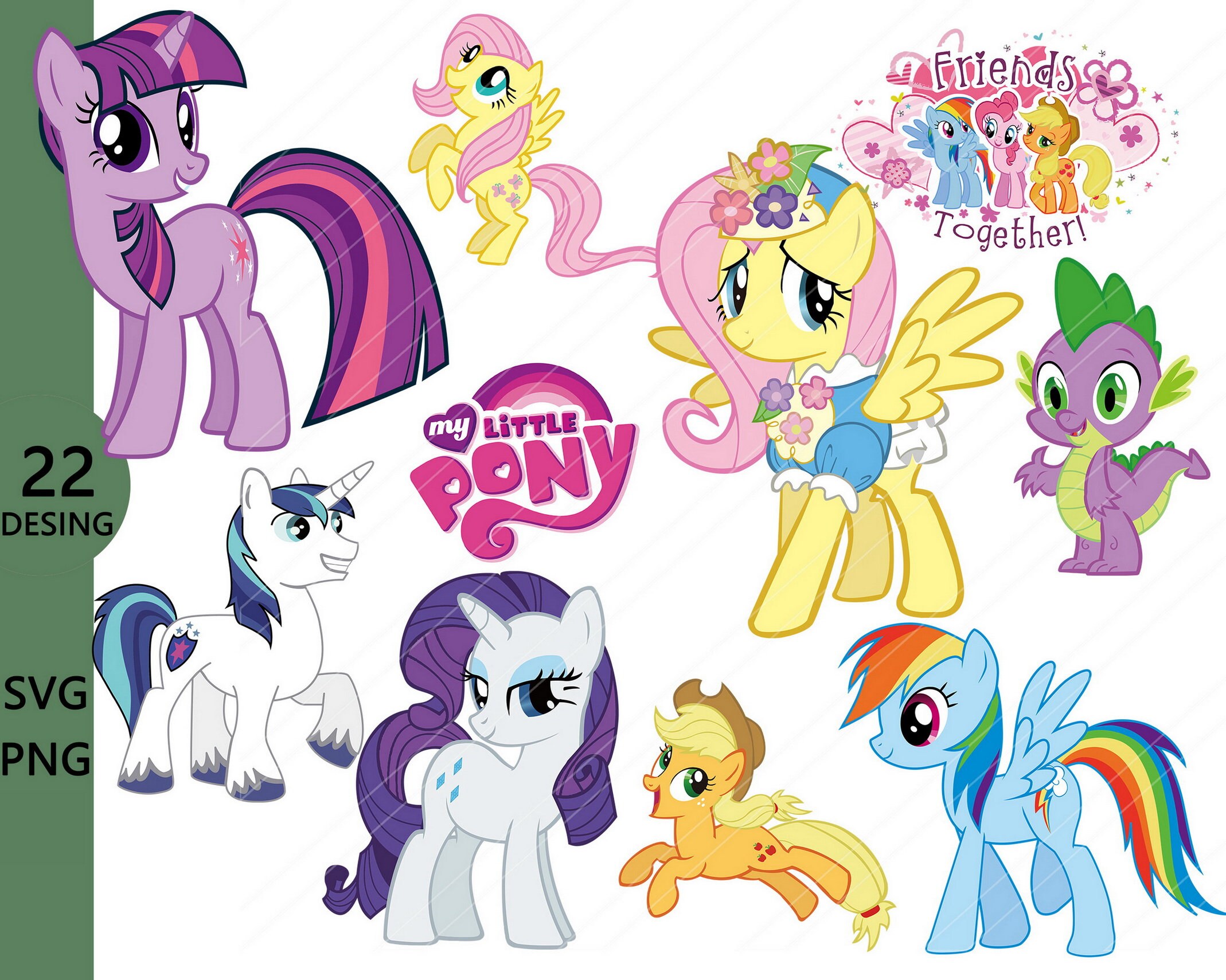 My Little Pony SVG Bundle My Little Pony Svg My Little Pony - Etsy ...