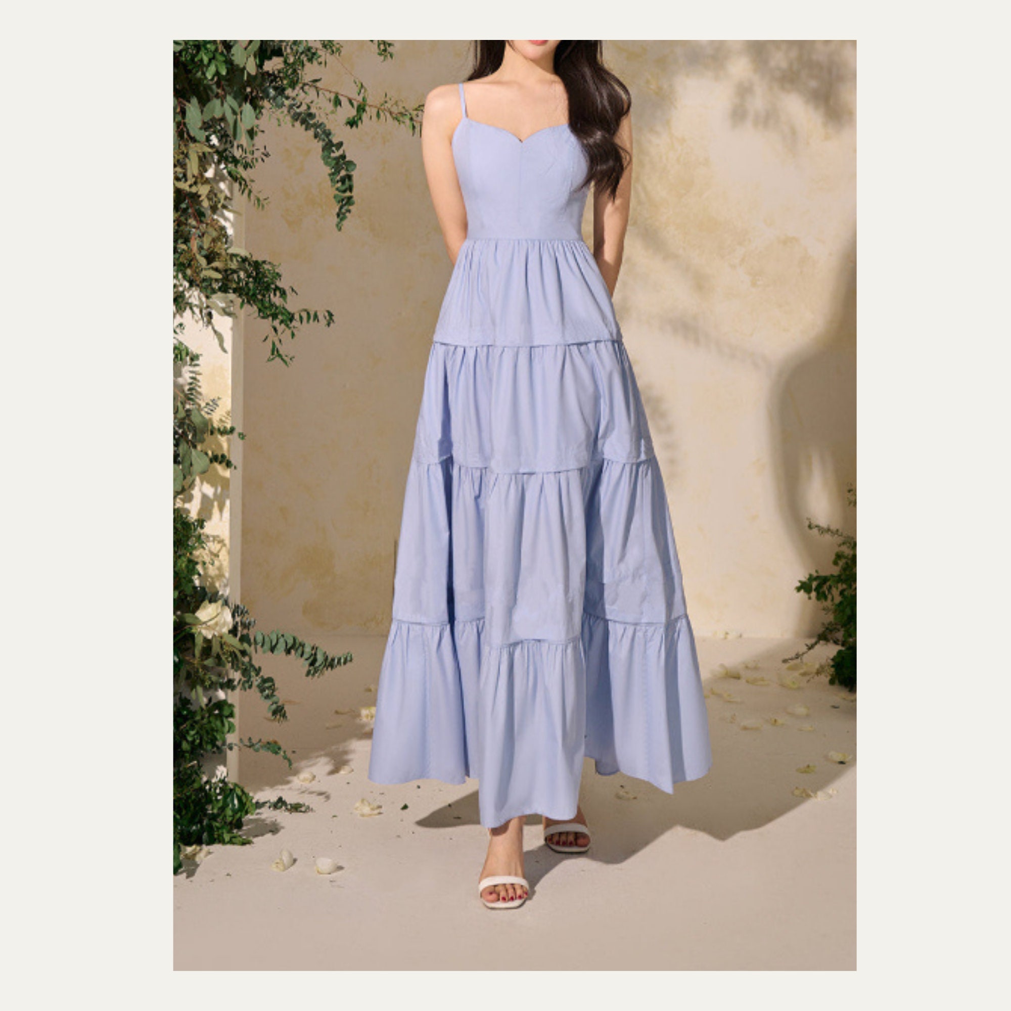 Tiered Dress Sewing Pattern PDF Pattern for Women Easy Summer Dress ...