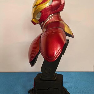Iron Man Mark 50 Bystfigur 3D-resintryck 4K bild 5