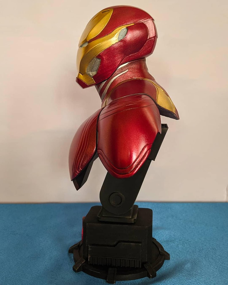 Iron Man Mark 50 Bystfigur 3D-resintryck 4K bild 5