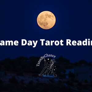 Lectura de tarot el mismo día