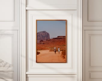 Monument Valley, EE. UU. / Fotografía de viajes / Impresión / Arte digital para pared / Decoración del hogar