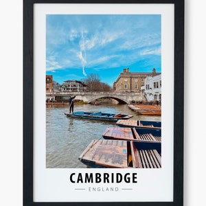 Cambridge, England | Digital Prints - Travel Photography - Travel Poster - Home Décor