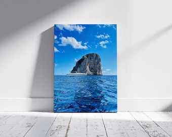 Capri, Italia / Fotografía de viaje / Lámina impresa / Arte mural digital para descarga / Decoración del hogar
