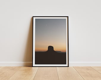 Monument Valley, EE. UU. / Fotografía de viajes / Impresión / Arte digital para pared / Decoración del hogar