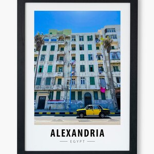 Alexandria, Egypt | Digital Prints - Travel Photography - Travel Poster - Home Décor