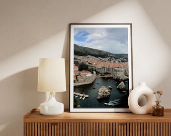 Dubrovnik, Croacia / Fotografía de viajes / Impresión / Arte digital para pared / Decoración del hogar