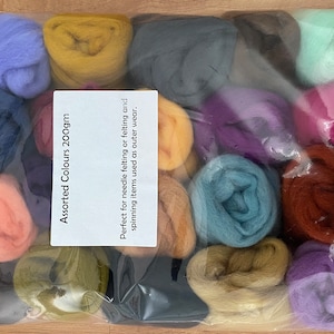 200g Roving Wool for Needle Felting Kit, 19 Micron Superfine Merino Wool, Felting  Wool for DIY