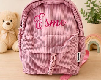 Custom Personalised Kids Backpack | Back To School Childrens Bag | Toddler Nursery Bag | Cute Birthday Gifts For Children | Gifts for Kids