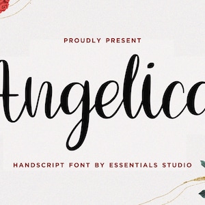 beautiful handwritten font,crafting font, calligraphy font, fonts for cricut, procreate font, cursive font, canva font, commercial use,