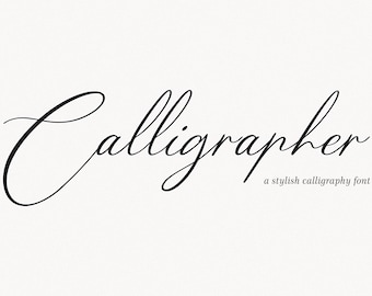 Modern Calligraphy Font, handwriting font, Cursive Font, Wedding Font, commercial use, farmhouse font, handwritten script font