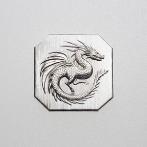 Gemina L&R Wyvern Dragon Impression Die | Gemina Shot Plate | Jewelry Tools | Impression Dies for Jewellers, Silversmiths and Jewelry Makers