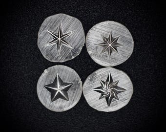 Gemina Mini Stars Shot Plate | Steel Shot Plate | Gemina Jewelry Making Tools | Impression Dies for Jewellers, Silversmiths & Jewelry Makers
