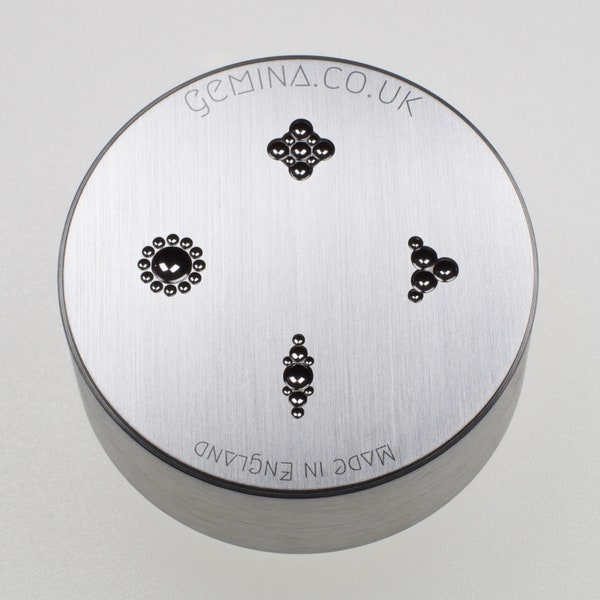 Gemina Mini Granules Shot Plate | Impression Die | Gemina Jewellery Tools | Impression Dies for Jewellers, Silversmiths & Jewelry Makers