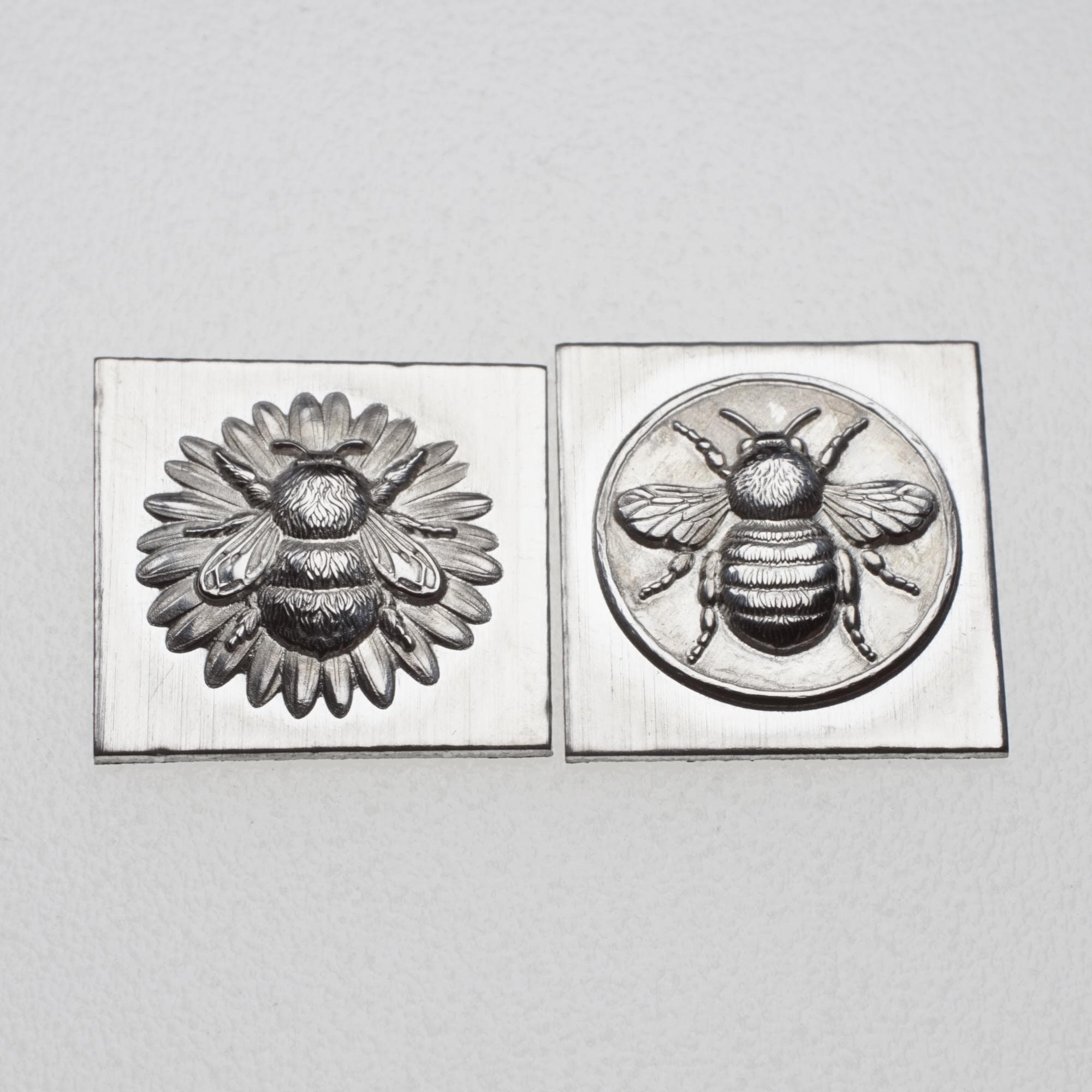 ジェミナ バンブルビー デュオ ショットプレート | スチールショットプレート | ジュエリー製作ツール |  宝石職人、銀細工職人、ジュエリーメーカー向けインプレッションダイ