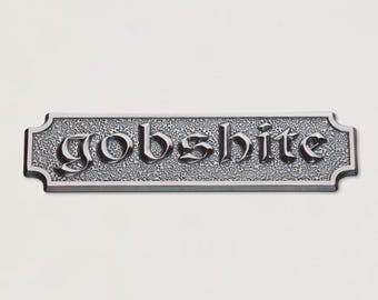 Gemina Gobshite Impression Die | Steel Shot Plates | Jewellery Making Tools | Impression Dies for Jewellers, Silversmiths, Jewelry Makers